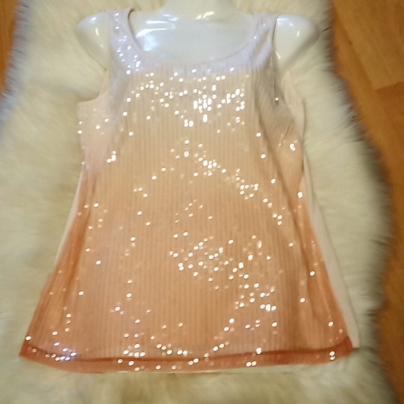 Ruby Rd. Ombre Sequined Tank Top - Picture 8 of 13